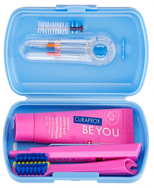 Дорожный набор Curaprox Be You Ortho Голубой (7612412431377) – купить ...