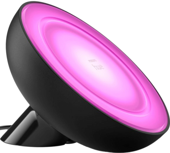 Lampa stołowa Philips Hue Bloom 2000K-6500K Color Bluetooth Black (8718699771126) - obraz 1