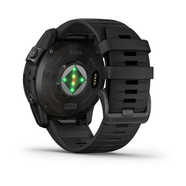 Smartwatch Garmin epix Pro (Gen 2) Standard Edition 51 mm Slate Grey with Black Band (753759318277) - obraz 11