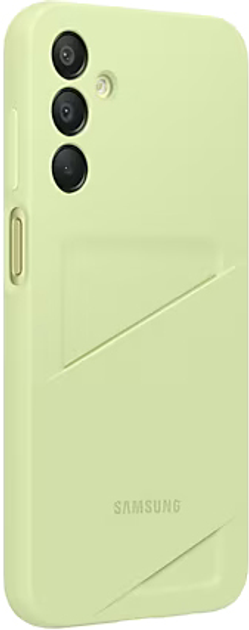 Etui Samsung Card Slot Case do Samsung Galaxy A15 5G/A15 LTE Lime (8806095448749) - obraz 4