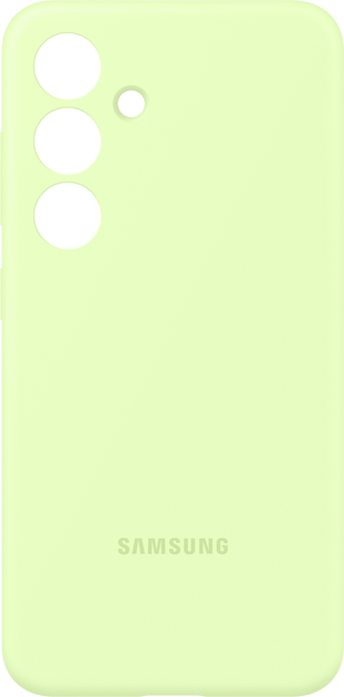 Panel Samsung Silicone Case do Samsung Galaxy S24 Light Green (8806095426884) - obraz 1