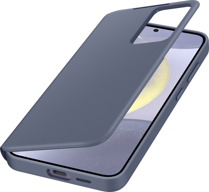 Etui z klapką Samsung Smart View Wallet Case do Samsung Galaxy S24+ Violet (8806095354613) - obraz 3