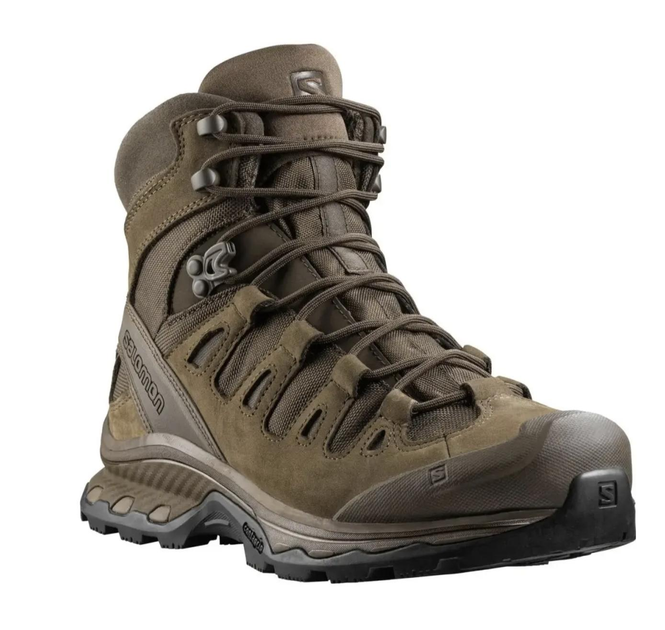 Черевики тактичні Salomon Quest 4D GTX Forces 2 Коричневые Brown, розмір 41 - зображення 1