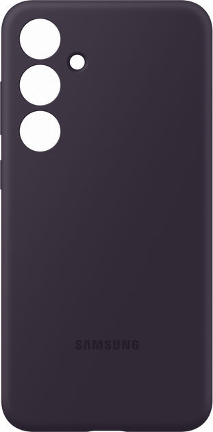 Панель Samsung Silicone Case для Samsung Galaxy S24+ Dark Violet (8806095426853) - зображення 1