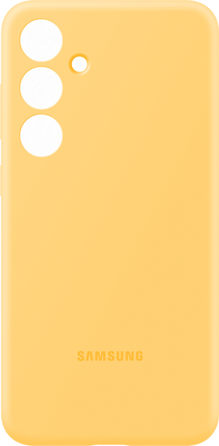 Panel Samsung Silicone Case do Samsung Galaxy S24+ Yellow (8806095426815) - obraz 1