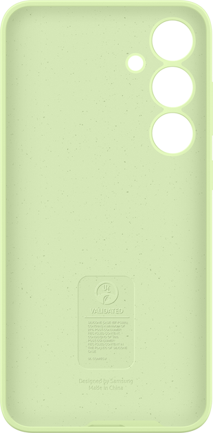 Panel Samsung Silicone Case do Samsung Galaxy S24+ Light Green (8806095426839) - obraz 2