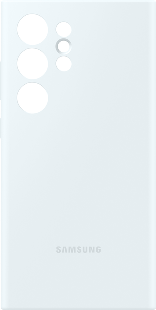 Панель Samsung Silicone Case для Samsung Galaxy S24 Ultra White (8806095426761) - зображення 1