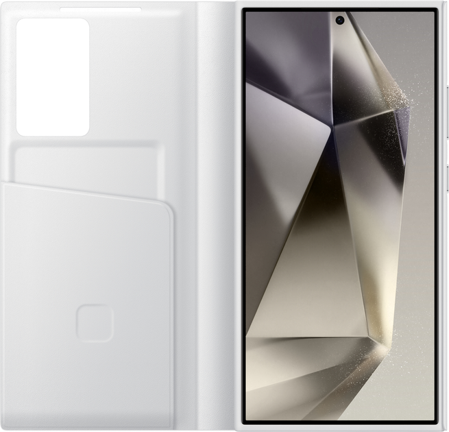 Чохол-книжка Samsung Smart View Wallet Case для Samsung Galaxy S24 Ultra White (8806095354583) - зображення 5