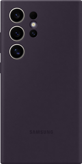 Etui Samsung Silicone Case do Samsung Galaxy S24 Ultra Dark Violet (8806095426792) - obraz 3