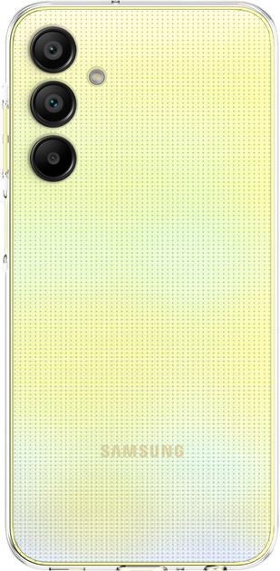 Панель Samsung Clear Case для Samsung Galaxy A25 Transparent (6976068910145) - зображення 2