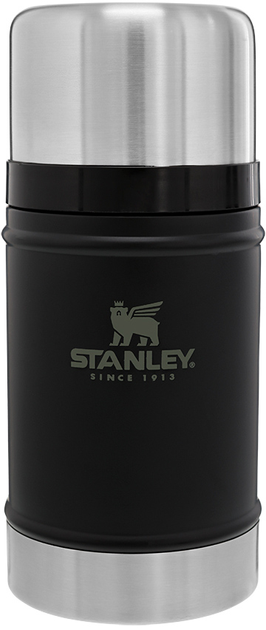 Termos spożywczy Stanley Classic Legendary 700 ml Matte Black (10-07936-004) - obraz 1
