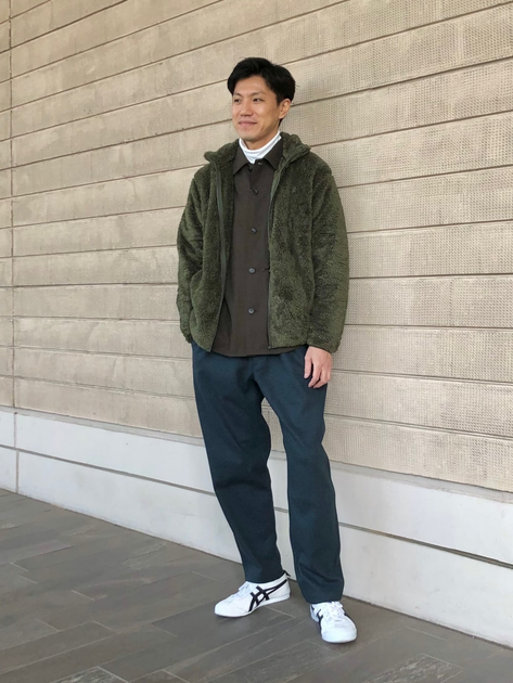 Куртка демисезонная Шерпа мужская Uniqlo 951074267 3XL Зеленая (1159799902) - изображение 8