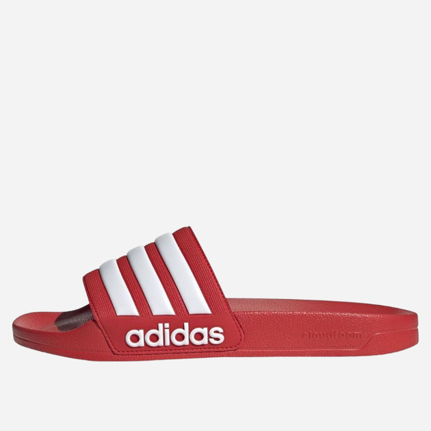 Klapki męskie Adidas Adilette Shower GZ5923 39 Czerwone z białym (4065419341188) - obraz 3