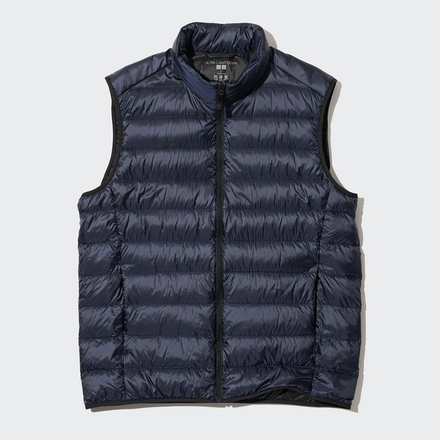 Теплый жилет мужской Uniqlo 162502404 XS Синий (1159799951) – Брендовая ...