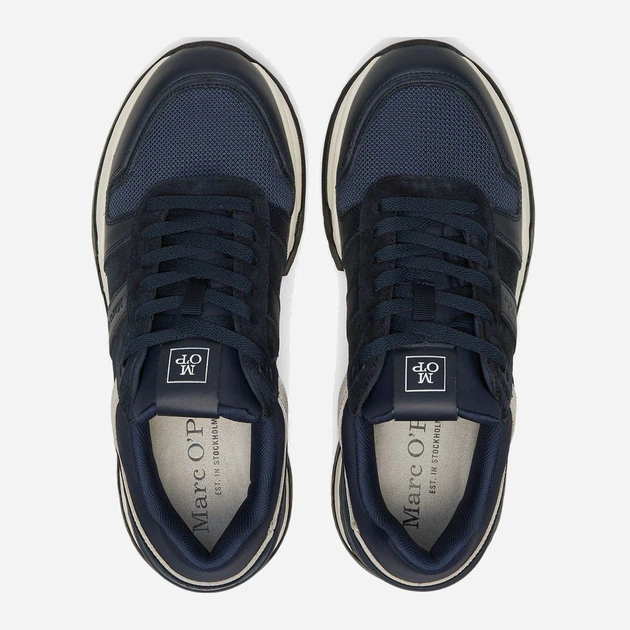 Sneakersy męskie Marc O'polo MPO30625513502129890 41 Granatowe (4064931876697) - obraz 4