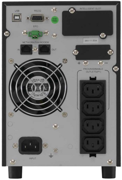 UPS Online USV-Systeme Xanto 1000 VA (1000 W) Black (4026908003673) - obraz 3