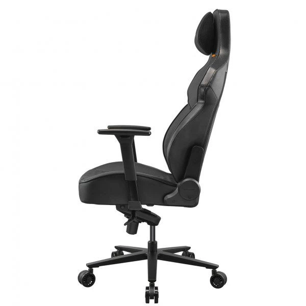 Крісло геймерське, дихаюча екошкіра, сталевий каркас Cougar NxSys Aero Black - зображення 4