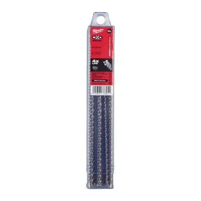 Бур Milwaukee SDS-PLUS MX4, 6,0х215х150мм, 10шт (4932430234) - Фото 1 Бур Milwaukee SDS-PLUS MX4, 6,0х215х150мм, 10шт (4932430234) - изображение 1