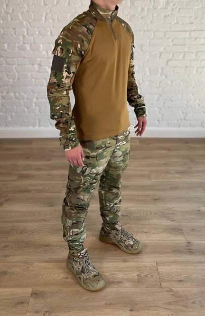 Военная форма убакс со штанами tactical рип-стоп CoolMax Мультикам Койот (557) , XL - изображение 2