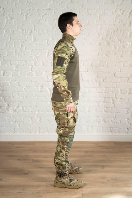 Военная форма штаны с наколенниками и убакс CoolMax рип-стоп tactical Олива Мультикам (599) , 2XL - изображение 2