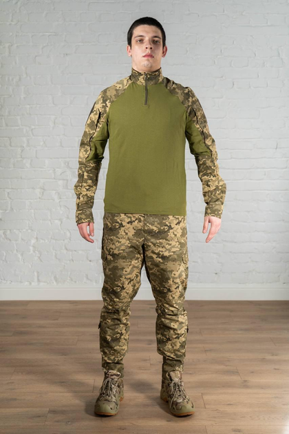 Тактическая форма убакс со штанами tactical рип-стоп ХБ Олива Пиксель (579) , XL - изображение 1