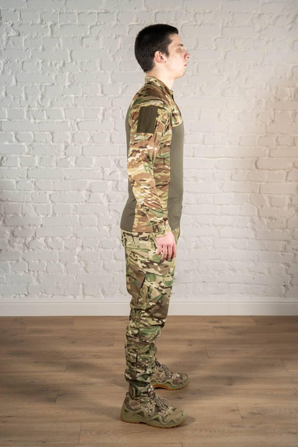 Форма армійська убакс зі штанами tactical CoolMax ріп-стоп Мультикам Олива (602) , 2XL - зображення 2