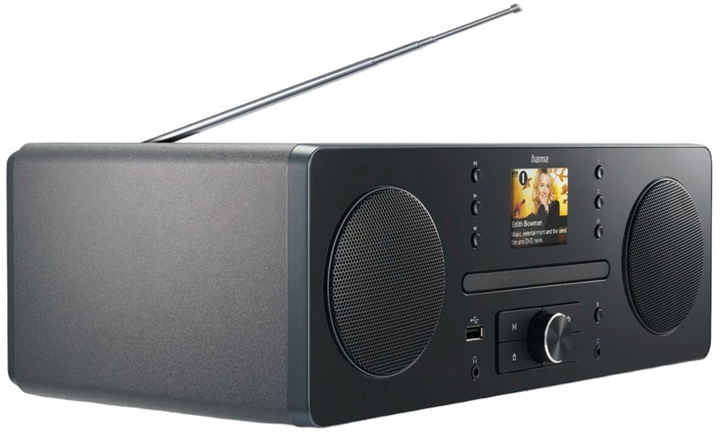 Odbiornik radiowy Hama DIR1570CBT Black (4007249542533) - obraz 2