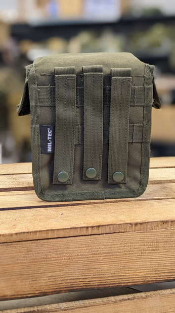 Підсумок мультифункціональний мед. Олива Mil-Tec KOPPELTASCHE MULTIPURPOSE MED. OLIV (13490101) - изображение 5