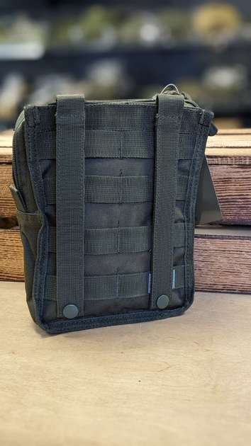 Підсумок Олива Mil-Tec MOLLE BELT POUCH LG OLIV (13487101) - изображение 4