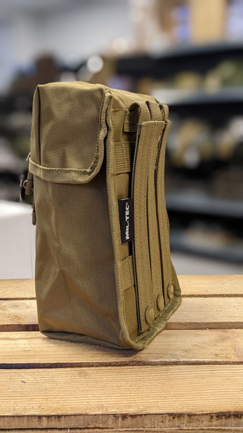 Підсумок мультифункціональний мед. Койот Mil-Tec KOPPELTASCHE MULTIPURPOSE LG.COYOTE (13490205) - Фото 5 Підсумок мультифункціональний мед. Койот Mil-Tec KOPPELTASCHE MULTIPURPOSE LG.COYOTE (13490205) - изображение 5
