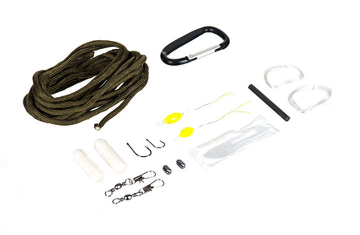 Набір для виживання Mil-Tec На паракорді Олива PARACORD SURVIVAL KIT SMALL OLIV (16027601) - зображення 2