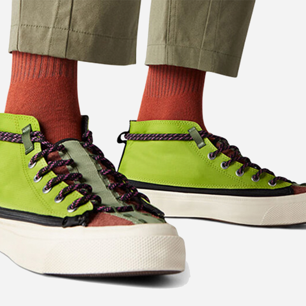 Tenisówki damskie Converse Deck Star Mid Zip Off 170053C 36 Zielone (194432808102) - obraz 5