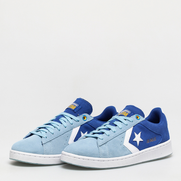 Tenisówki męskie do kostki Converse Pro Leather Gold Standard - Rubber Rand 170239C 42 Błękitne (194432710047) - obraz 3