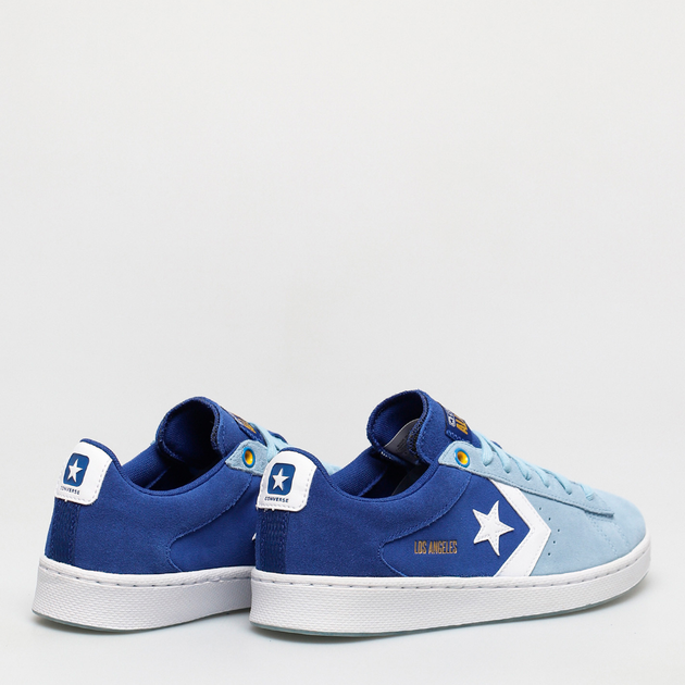 Tenisówki męskie do kostki Converse Pro Leather Gold Standard - Rubber Rand 170239C 42 Błękitne (194432710047) - obraz 5