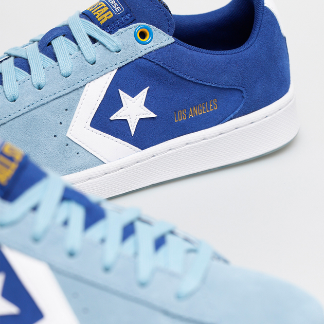 Tenisówki męskie do kostki Converse Pro Leather Gold Standard - Rubber Rand 170239C 42 Błękitne (194432710047) - obraz 9