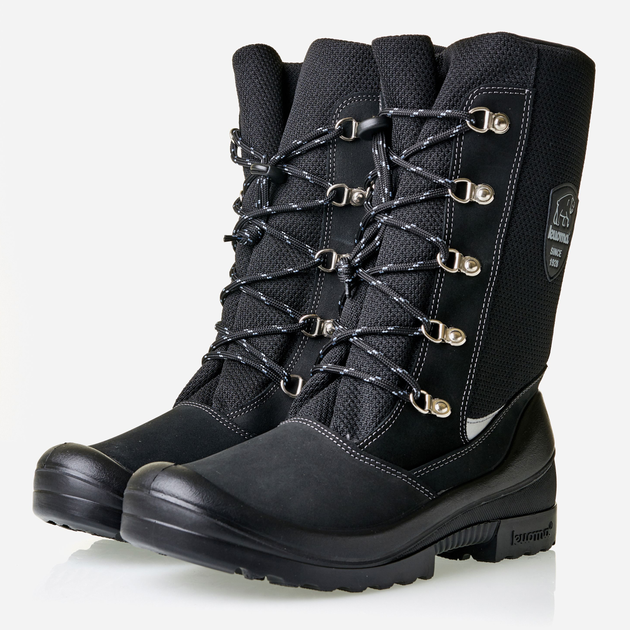Чоловічі чоботи високі Kuoma Ricky black 1716-03 43 28 см Чорні (6410901808430) - зображення 2