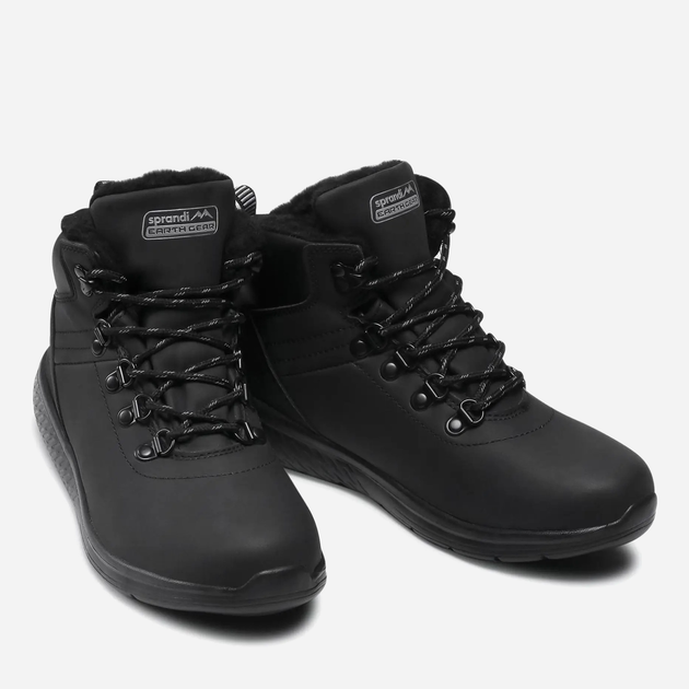 Підліткові демісезонні черевики для хлопчика Sprandi Gear SWP40-9773W 38 24 см Чорні (5903698784038) - зображення 3