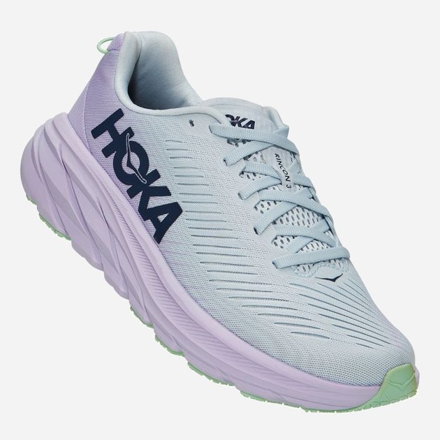 Жіночі кросівки для бігу HOKA ONE ONE Rincon 3 Wide 1121371 40 М'ятні (194715596566) - зображення 8