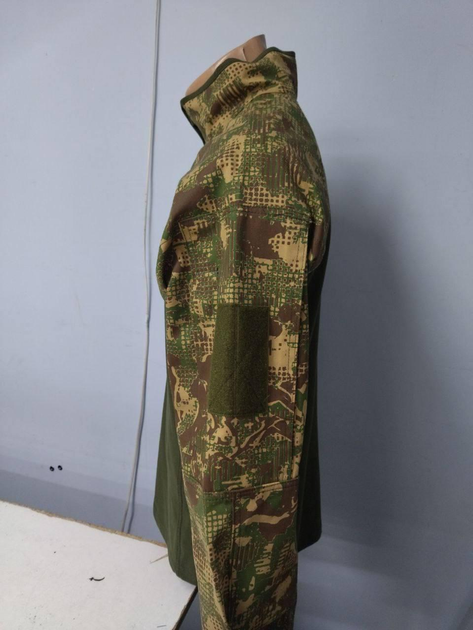 Тактическая рубашка убакс ubacs мужская боевая военная рубашка для ЗСУ размер 52 цвет хищник - изображение 2