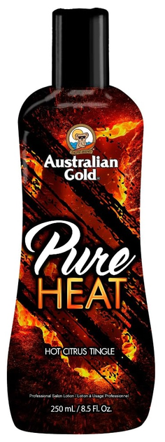 Lotion do opalania w solarium Australian Gold Pure Heat Bronzing 250 ml (0054402300855) - obraz 1