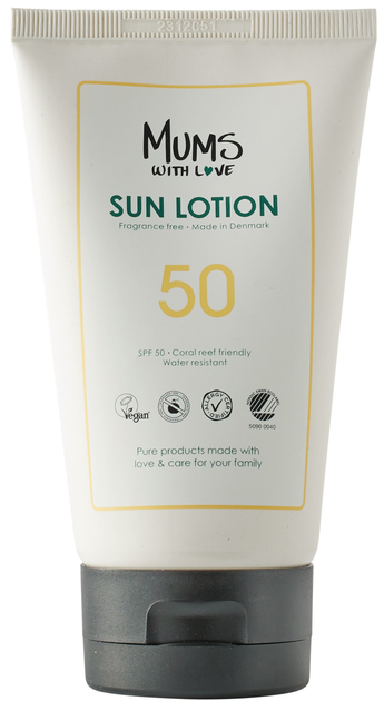 Lotion Mums With Love Sun SPF 50 przeciwsłoneczny 150 ml (5707761412466) - obraz 1