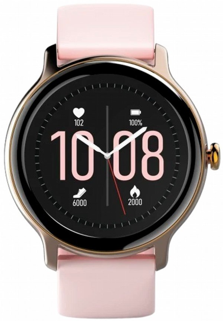 Смарт-годинник Hama Fit Watch 4910 Golden Pink (4047443486349) - зображення 1