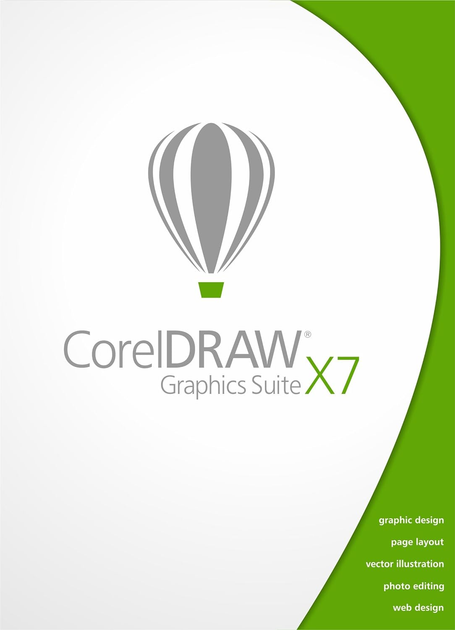 Aplikacja CorelDraw Graphics Suite X7 Upgrade (CDGSX7IEDBUG) - obraz 1