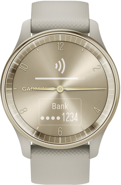 Smartwatch Garmin Vivomove Trend French Gray (010-02665-02) - obraz 2