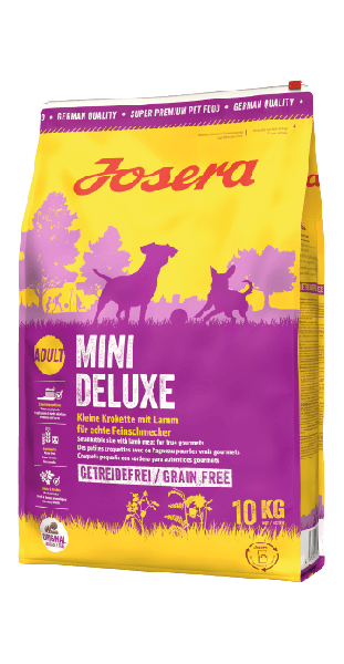 Сухий беззерновий корм Josera Mini Deluxe для собак дрібних порід, 10 кг - Фото 2 Сухий беззерновий корм Josera Mini Deluxe для собак дрібних порід, 10 кг - зображення 2