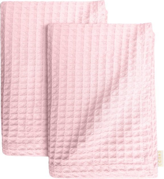 Акція на Набір рушників Cosas Set Towel Sq-Rose 130x95 х 2 шт, 75x95 х 2 шт від Rozetka