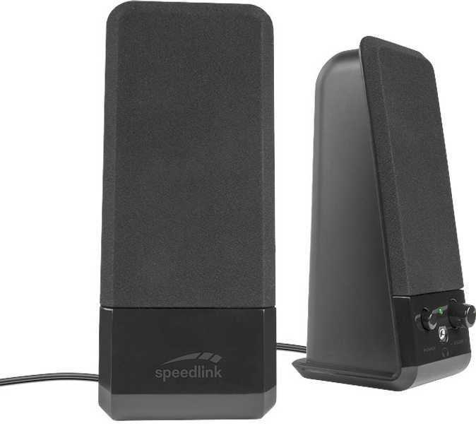 System akustyczny SpeedLink  Event Stereo Speakers BLACK (4027301955156) - obraz 3