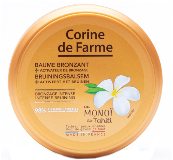 Лосьйон для засмаги Corine De Farme Corine De F Sol Balsamo Activador Del Bronceado Tarro 150 мл (3468080008748) - зображення 1