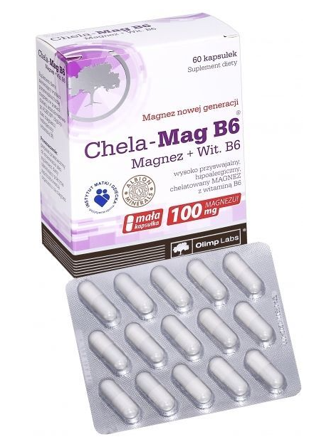 Хелатный Магний В6 Olimp Chela-Mag B6 60 капс - изображение 2