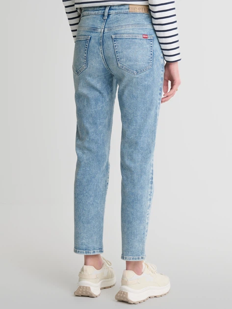 Jeansy regular fit damskie Big Star Adela Cropped W27L30 Niebieskie (5900714707064) - obraz 2